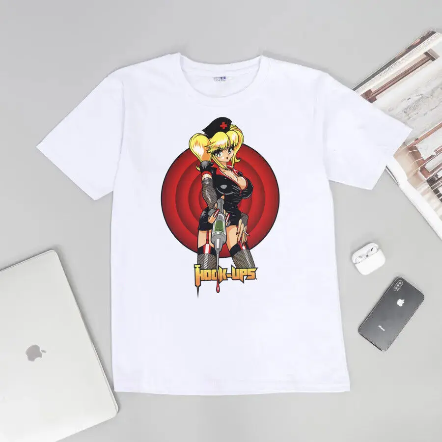 

Винтажная Футболка 94 сестры Нацуки с крючками, Размеры S M L XL 2XL