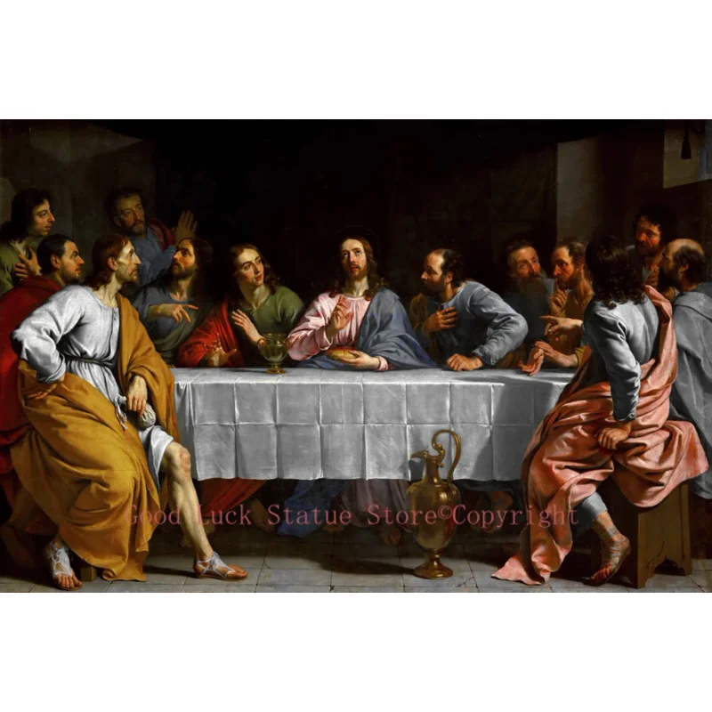 GOOD Quality --HOME Religious Decorative art # Jesus Christ The Last Supper Christ print painting ON CANVAS -free shipping cost
