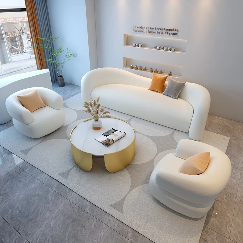

Romantic Comfortable Sofas Adult European High Quality Unusual Living Room Decor Sofas Trendy Cute Aesthetics Muebles Furniture