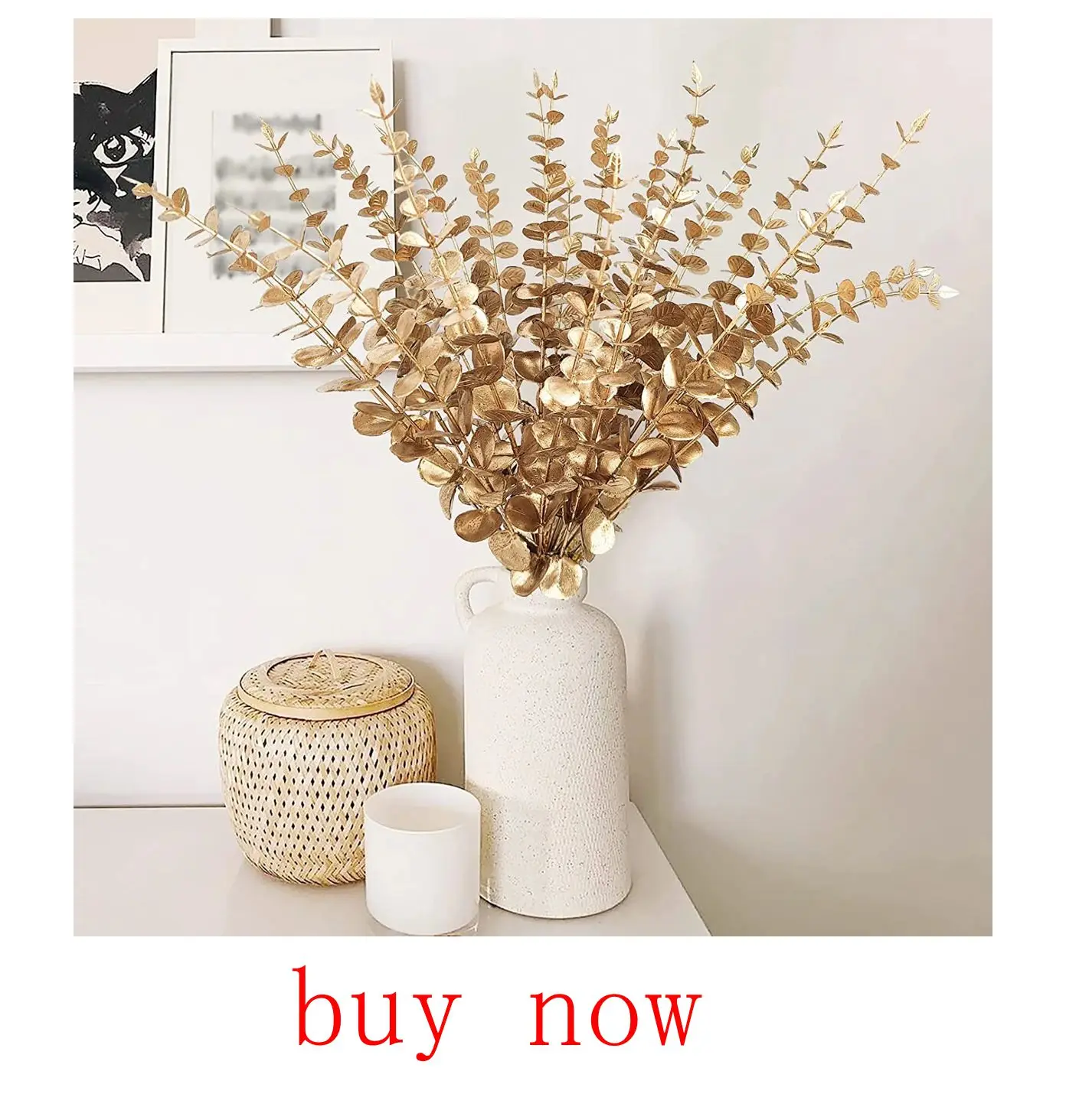 1/2pc Künstliche Pflanzen Grün Büro Braut Bouquet Hochzeit Hause Vase Garten Kranz Hof Esstisch Outdoor DIY geschenk Dekor – Detail 3