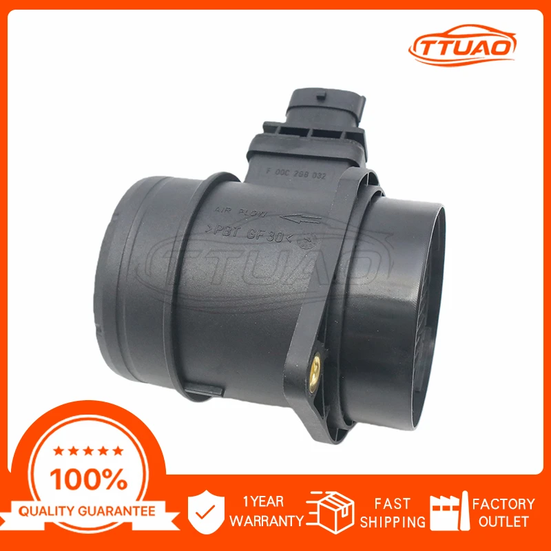 Air Flow Meter MAF Sensor for BRAVO II DOBLO GRANDE PUNTO IDEA MULTIPLA PANDA STILO STRADA 55206757 51782034 0281002980 1542478