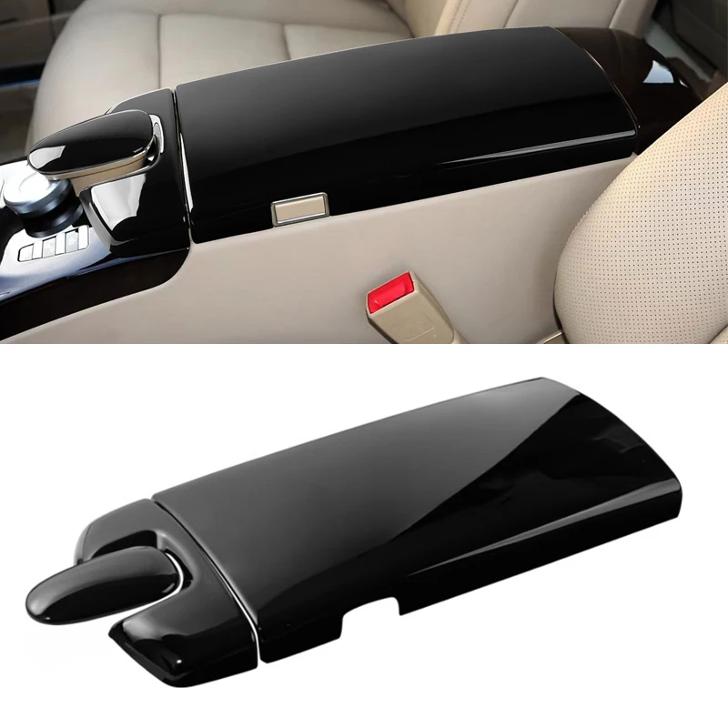 

LHD Car Central Control Armrest Storage Box Panel Trim Cover Frame For Mercedes Benz S Class W221 S350L S600L S500L 2007-2013