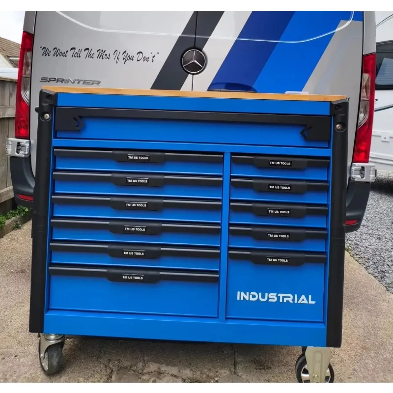 خزانة أدوات فولاذية لإصلاح السيارات، صندوق أدوات متنقل مع خزانة أسطوانية معدنية وبلاستيكية، عربة أدوات من الفولاذ المقاوم للصدأ #2