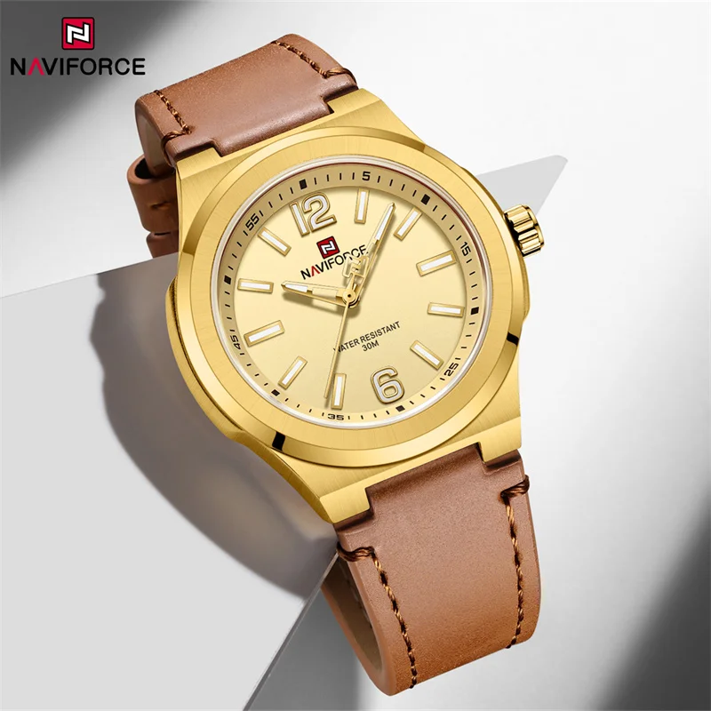 NAVIFORCE 2024 Design Casual Watches For Men Top Brand 3ATM Waterproof Sport Male Quartz Business Wristwatch Relogio Masculino