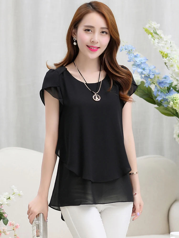 

Шифоновая футболка с цветочным принтом irt, женская модная футболка ort Sve Base Layer, топ Materni, весна-лето, Новое поступление