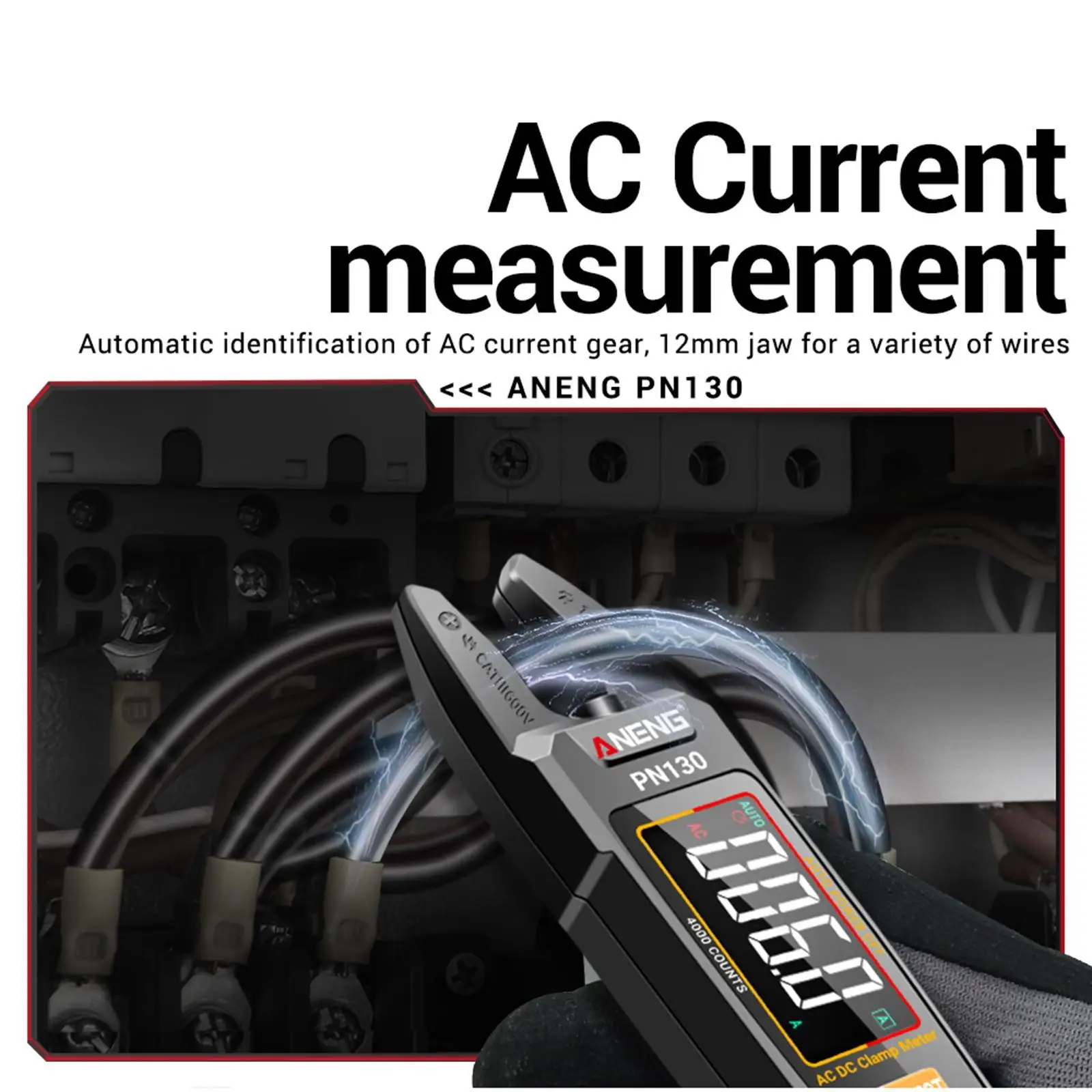 Ac Dc Clamp Meter E…