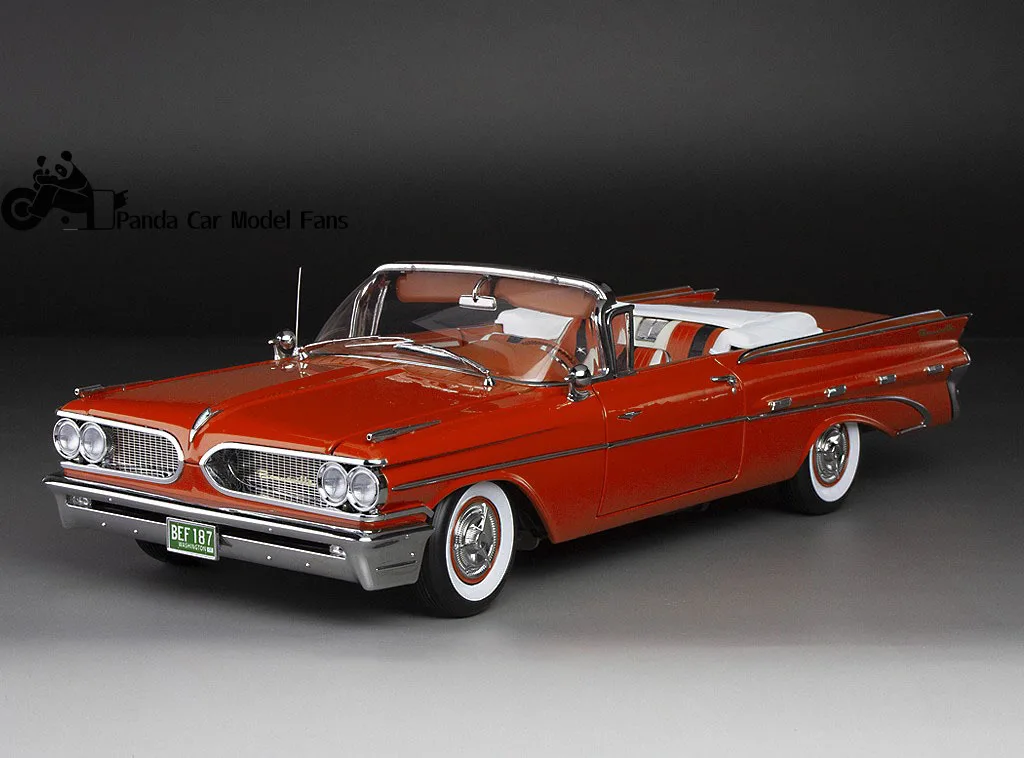 SunStar SunStar 1/18 Platinum Edition Pontiac Bonneville Classic Cars Car Model Collection Furniture Models Ornaments