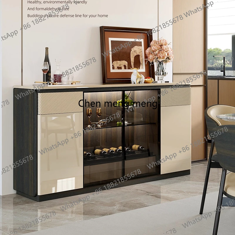 

Italian Minimalist Shoe Cabinet Nordic Luxury High-end Storage Living Room Cabinet Entrance Shelf Home Furniture Aparador FYLC