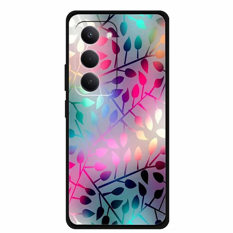 غطاء لهاتف Xiaomi Redmi 15 15C 15 C من السيليكون حافظة هاتف من البولي يوريثان Funda لهاتف Redmi15 واقي خلفي أسود ناعم أنيمي كابا