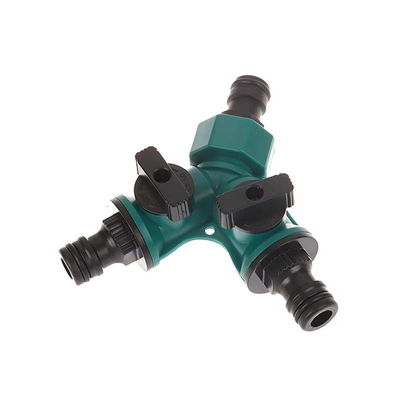 Lawn Irrigation Spray Heads Tube Splitter Y Adaptor Screw Hose Pipe Splitter Garden Hose Pipe Connector Tap Connector