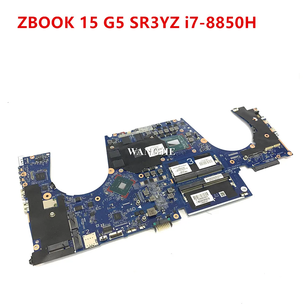 

DA0XW2MBAH0 для ноутбука HP ZBOOK 15 G5, материнская плата L28699-601 DSC P2000 4 ГБ I7-8850H WIN, 100% полностью протестировано
