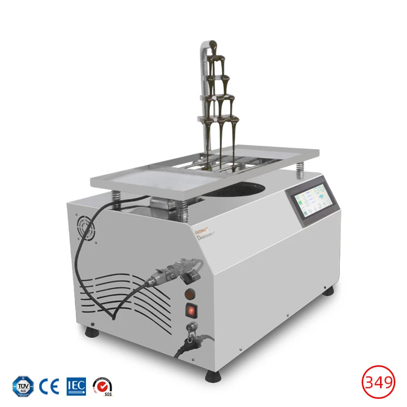 Chocolate Tempering Vibrator Chocolate Melting Furnace Chocolate Stirring Heating Machine Ice Cream Chocolate Spraying Equipment