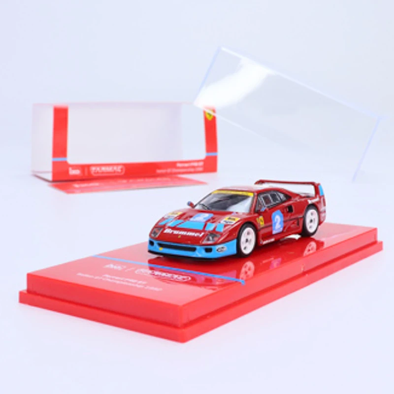 Tarmac Works 1:64 Model Car F40 GT Italian GT Championship 1992 Alloy Sport Vehicle