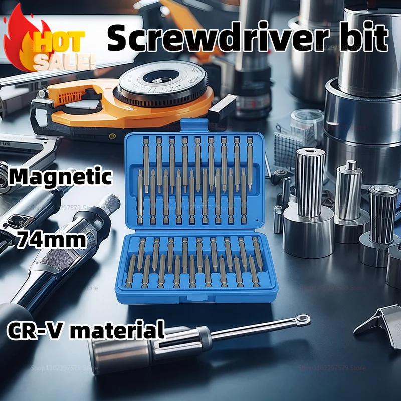 

50/36 шт. 75 мм удлиненный набор магнитных отверток с защитными головками Torx Star Hex Spline Kit для домашнего гаража и профессионалов