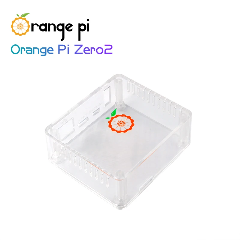 Orange Pi Zero 2 Board ABS Transparent Case, Cannot Hold Expansion Board Together