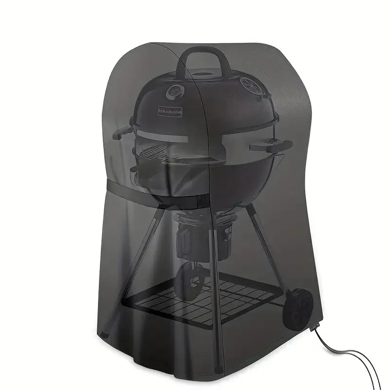 Penutup Panggangan BBQ Semi Lingkaran Anti Air, Anti Hujan, Anti Debu, dan Anti Sinar Matahari