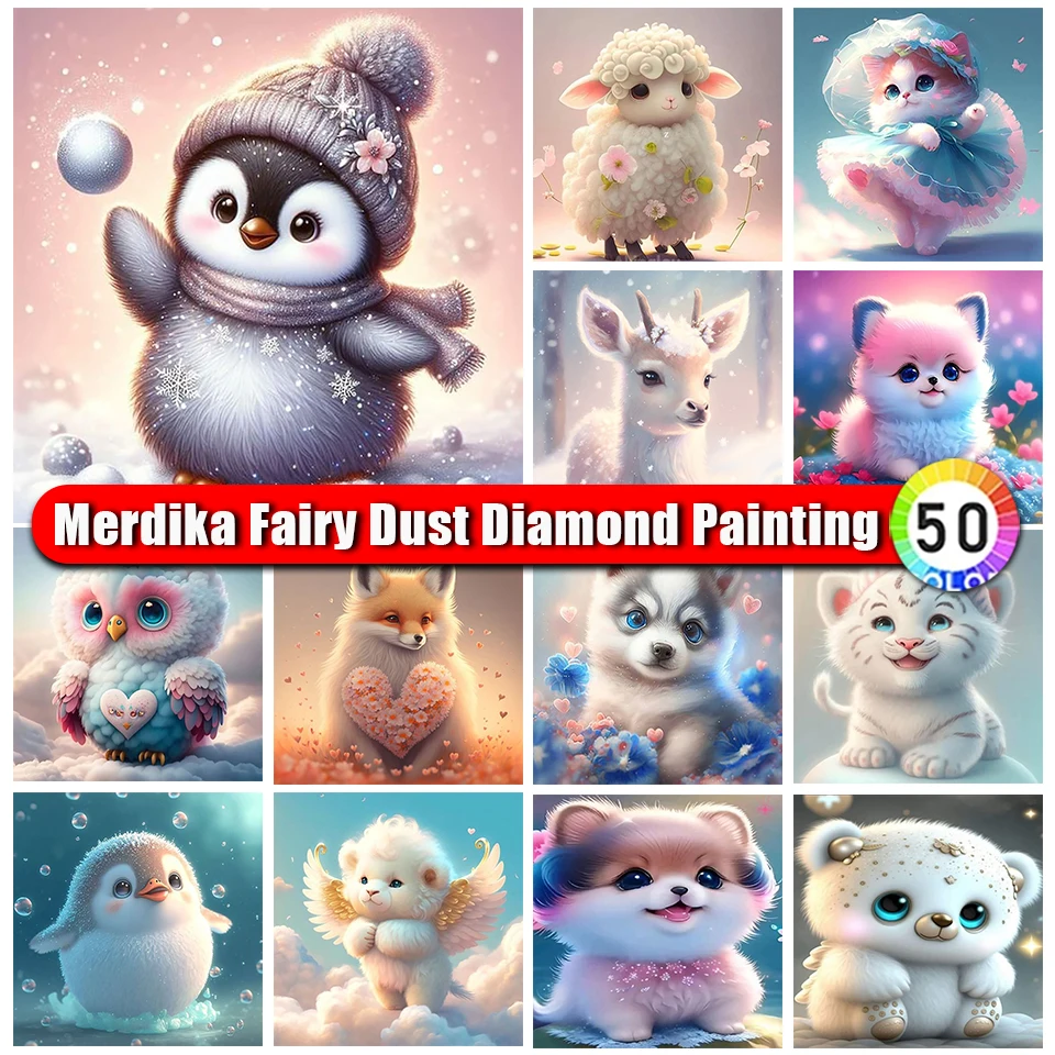 

Picture Size Fairy Dust Diamond Painting Animals Lion Cross Stitch Kit Full Diamond Embroidery Mosaic Art Picture of Rhinestones