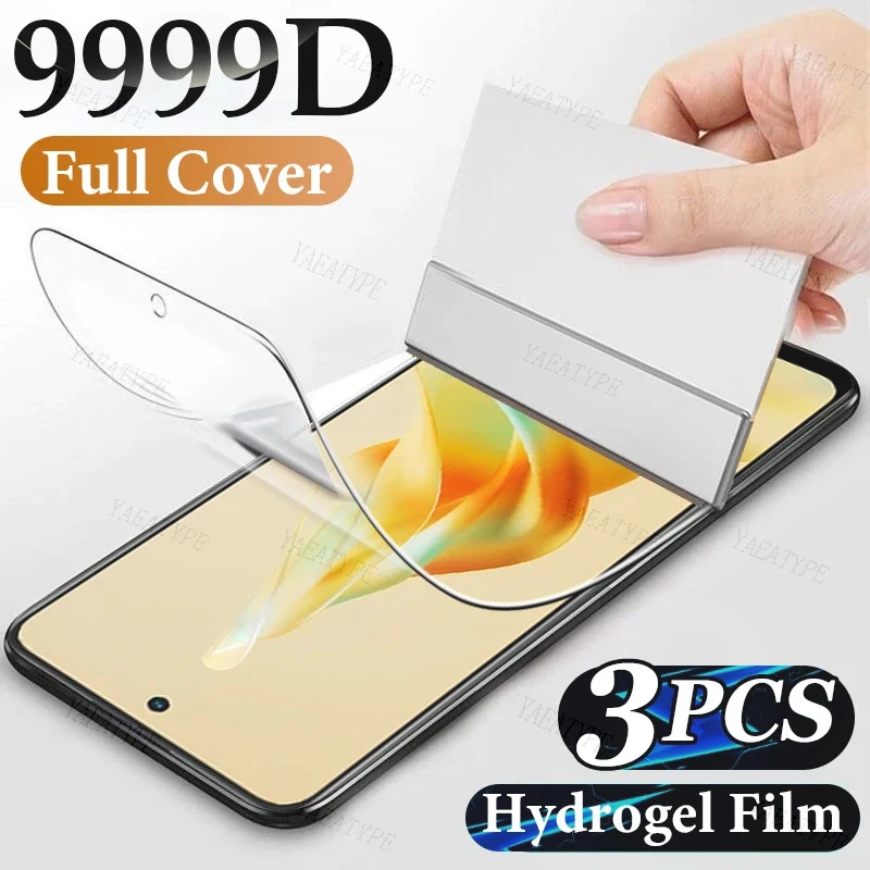 3Pcs Hydrogle Flim For Blackview A50 A55 Pro A95 Oscal C60 A100 A70 A80s A90 C20 A80 Plus A60 BV8800 BV5300 Pro Screen Protector