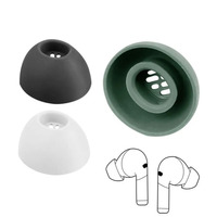 6pcs Silicone Earbuds Tips for Oneplus Buds Pro 2 Earphone Kits Cover Earbuds Replacemtn Eartips Earplugs Gels Earcap