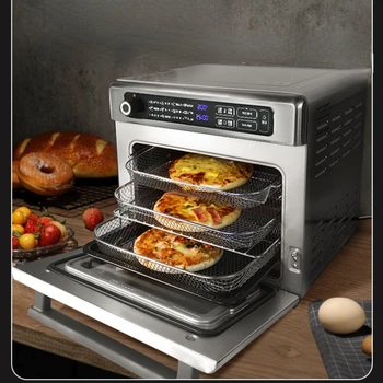 Image Air Fryer Commercial Large-Capacity Oven All-in-One Multi-Function Commercial Fryer Pizza Fried Chicken