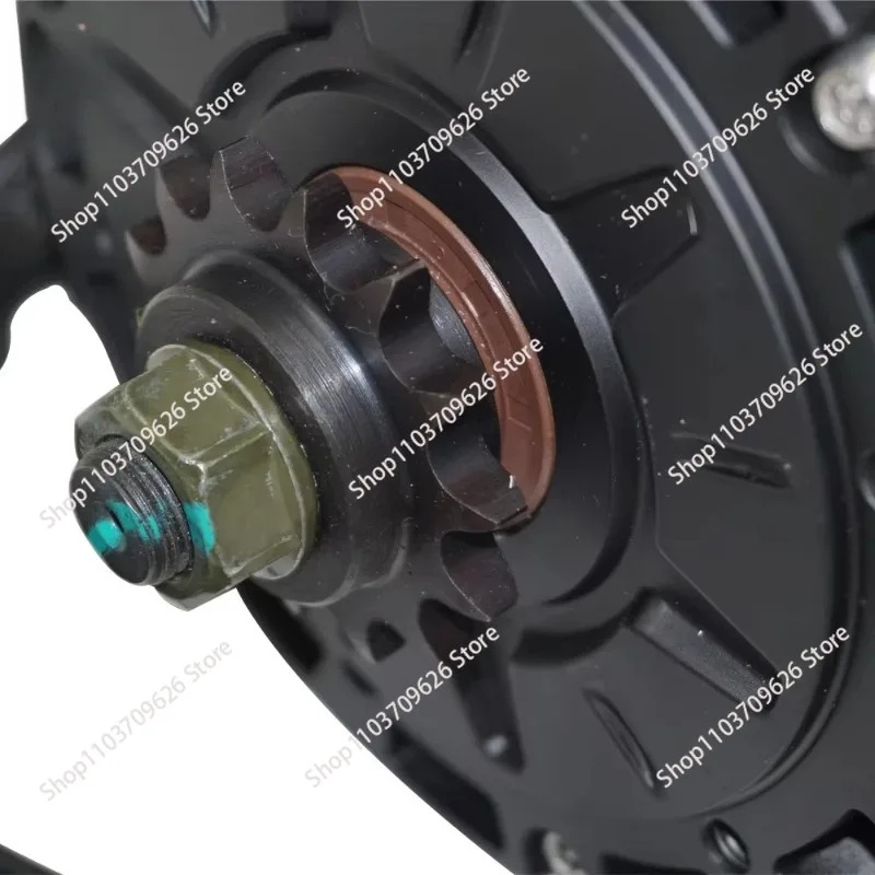Gold Seller High power 4000w IPM PMSM medium drive motor qs 138 motor kit 90h view 5