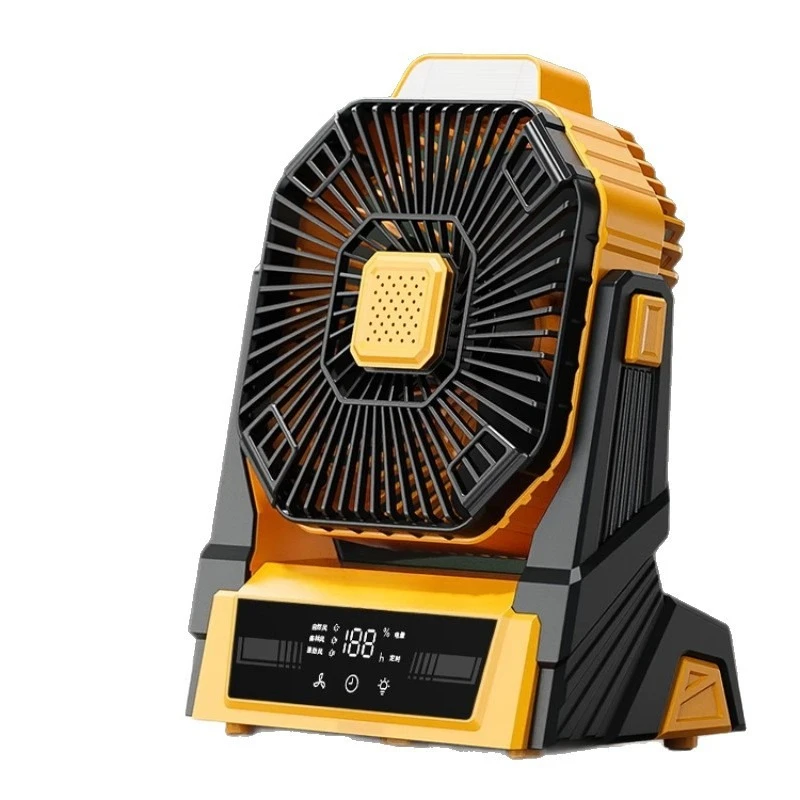 

Outdoor camping electric fan dormitory fishing portable desktop long battery life usb charging office desktop