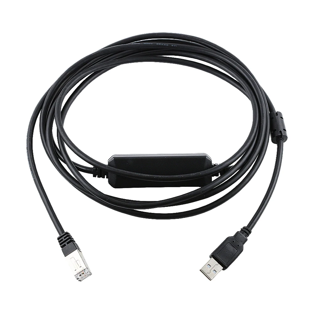 TCSMCNAM3M002P Frequency Converter for Schneider ATV LXM Servo Debugging Data Cable USB-8P8C 3M Length
