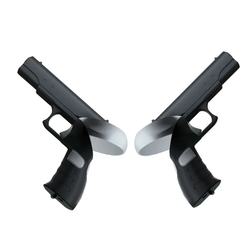 Vr jogo butt colocar dois-pacote tiro arma estoque acessórios do jogo para oculus quest2 vr gamepad controlador