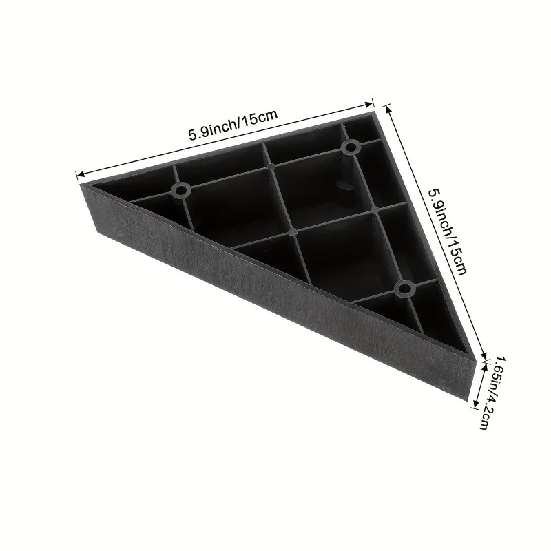 4PCS Triangular Furniture Legs Sofa Legs Suitable for Sofas, Wardrobes, Chairs, Table Legs, And Bed foot