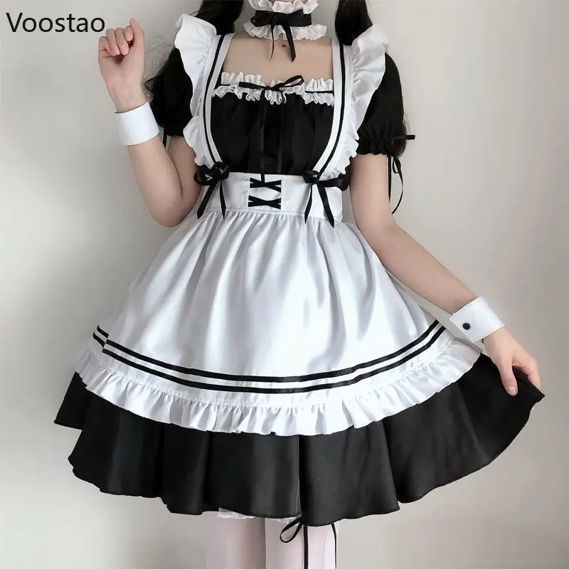 Kawaii – Costumes de demoiselle d'honneur Lolita pour filles et femmes, tenue japonaise, Cosplay, spectacle d'animation