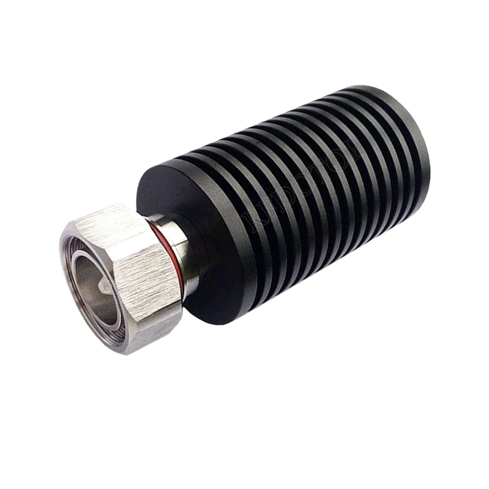 50W L29 DIN Male Plug 3Ghz/4Ghz/6Ghz RF Coaxial Termination Dummy Load 50 Ohm Connector Socket Brass Straight Coaxial RF Adapter