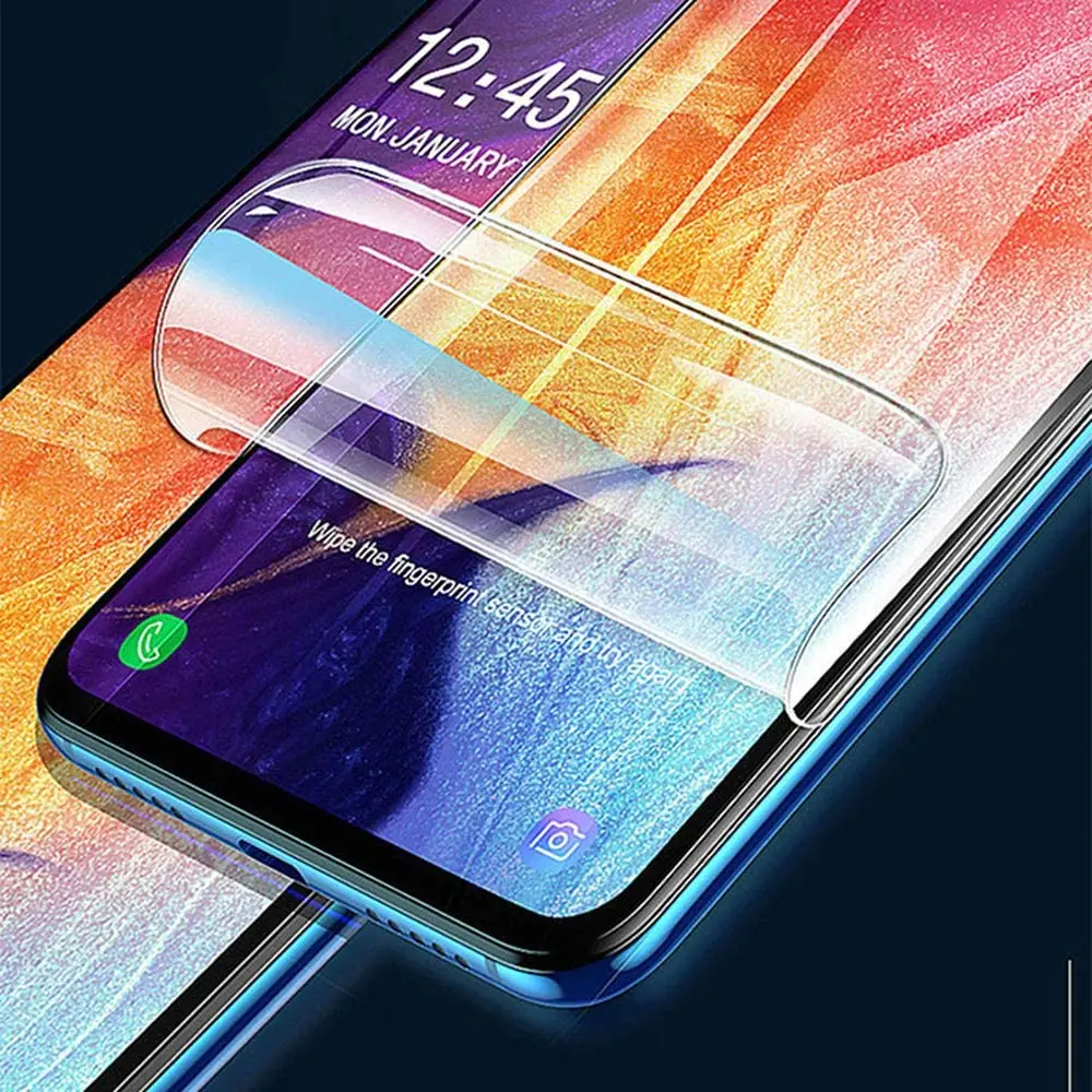 Гидрогелевая пленка для samsung galaxy a51 a71 a23 a52 a72 s20 fe s21 + a32 a12 a02s a21s a33 m13 a40 a20e a10 a20 m53 m31 53, пленка