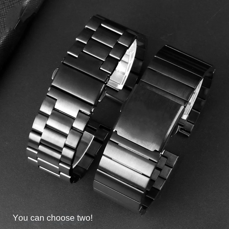 PRG600/650 PRW6600 stainless steel strap 24mm For Casio PROTREK PRG-650 600 PRW-6600Y Metal Band Quick Release Replace Bracelet