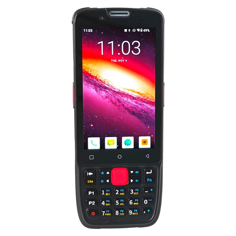 CARIBE P40  Barcode Scanner PDA 4 Inch Android 13 Handheld Terminal NFC Reader IP65 Waterproof Data Collector 4G WIFI 13MP