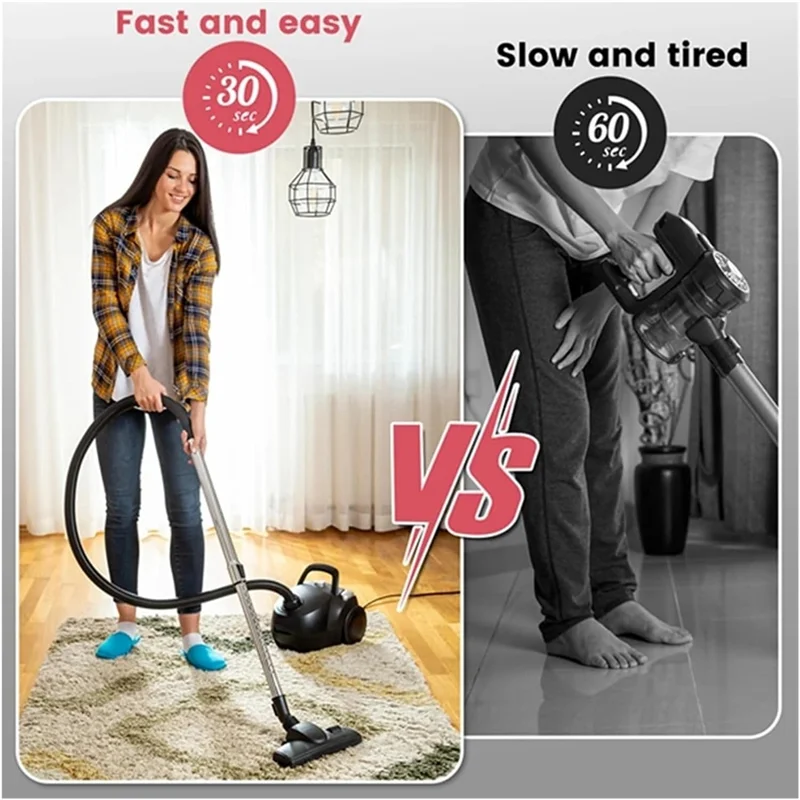 BAAM-Direct Drive Zestaw adapterów złącza głowicy ssącej do odkurzacza Dyson V7 V8 V10 V11 z osłoną boczną kół kulowych