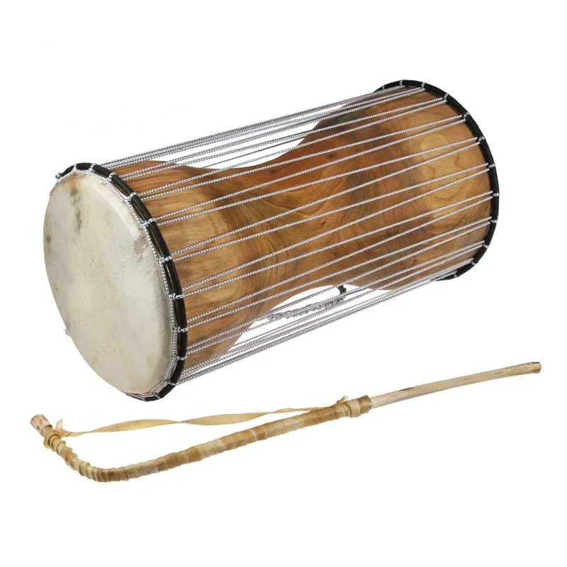 Talking Drum, Talking Drum, Goat Skin, Peach Blossom Core Wood