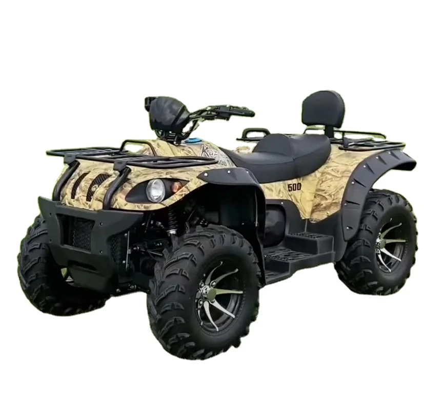 High Power 500cc Shaft Drive ATV for Adults 4Stroke Single Cylinder Water Cooled Manual CE Certified Quad Bike 90KM/H
