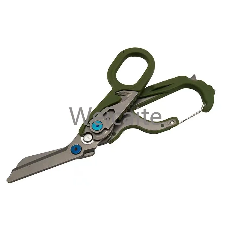 Emergency Trauma Shears Stainless Steel Foldable Scissors Pliers Outdoor Camping Rescue Scissors Tools