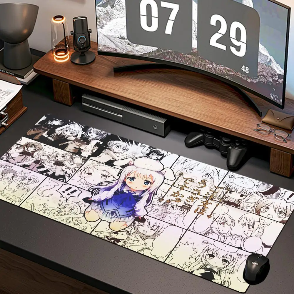 

Natural Rubber Office Anti Slip Gaming Accessories pad Is the order a rabbit Dear My Sister Mouse Pad New Computer XXL Desk Mats