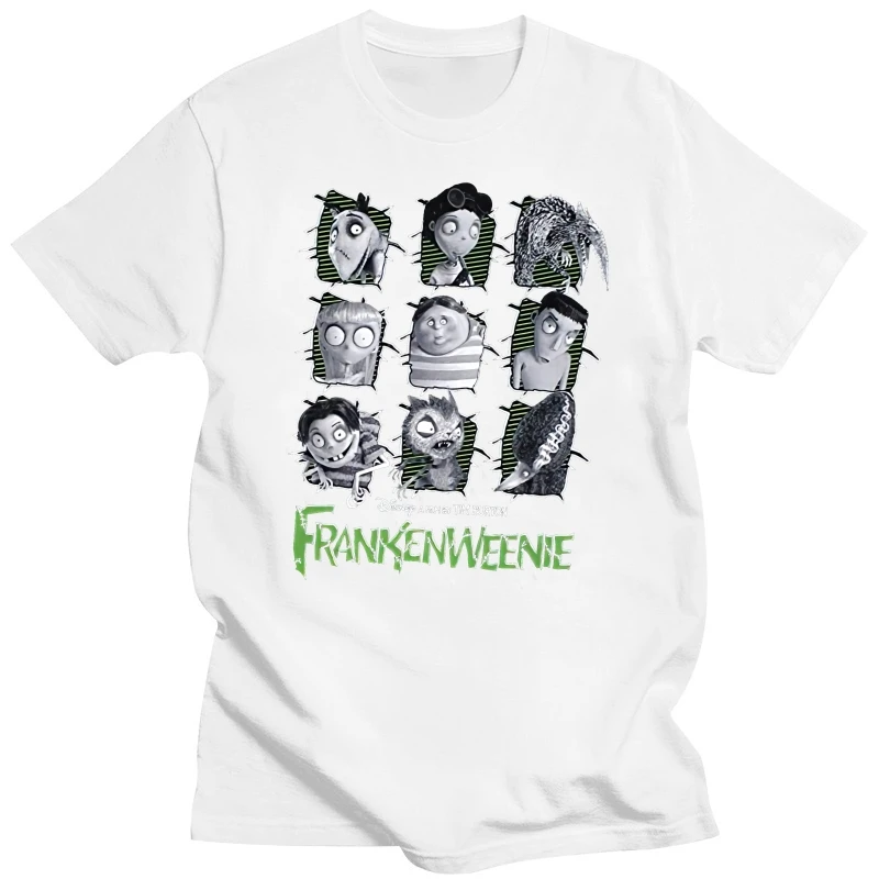 Frankenweenie Stitchy Team Black T-Shirt