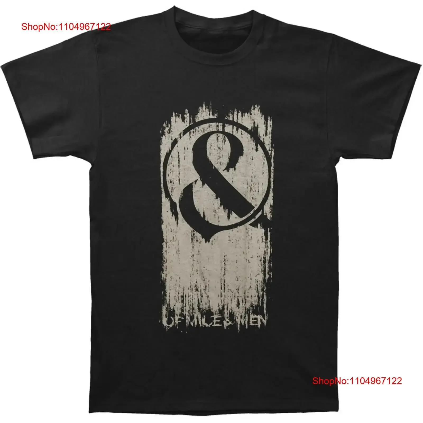 

Мужская футболка Mice Men Brush Strokes Slim Fit XXX, большая черная винтажная модная футболка с рисунком унисекс, слегка стильная