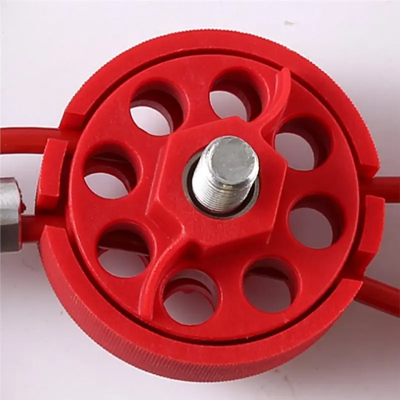 ABYN-Adjustable Cable Lock With Steel Wide Application For Industrial Safety 2 Meters Length