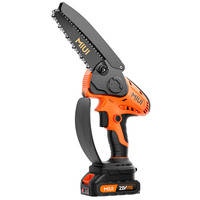 6 Inch Mini Chainsaw Cordless Battery Power Chain Saw, Rechargeable Handheld Small Electric Chainsaw, Super Powerful Brushless