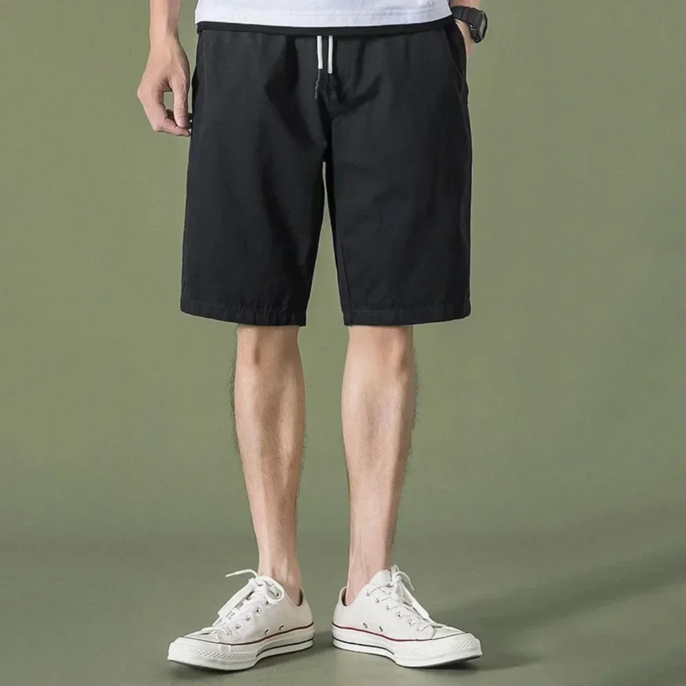 

Stylish Mens Casual Sports Shorts Lightweight Design Ideal for Daily Wear Available in Black Gray Khaki Green Options
