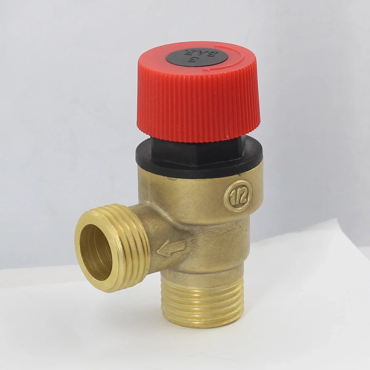 Brass Safety Valve Drain Relief Switch For Solar Water Heater Inner & Outer Wire Brass Safety Valve