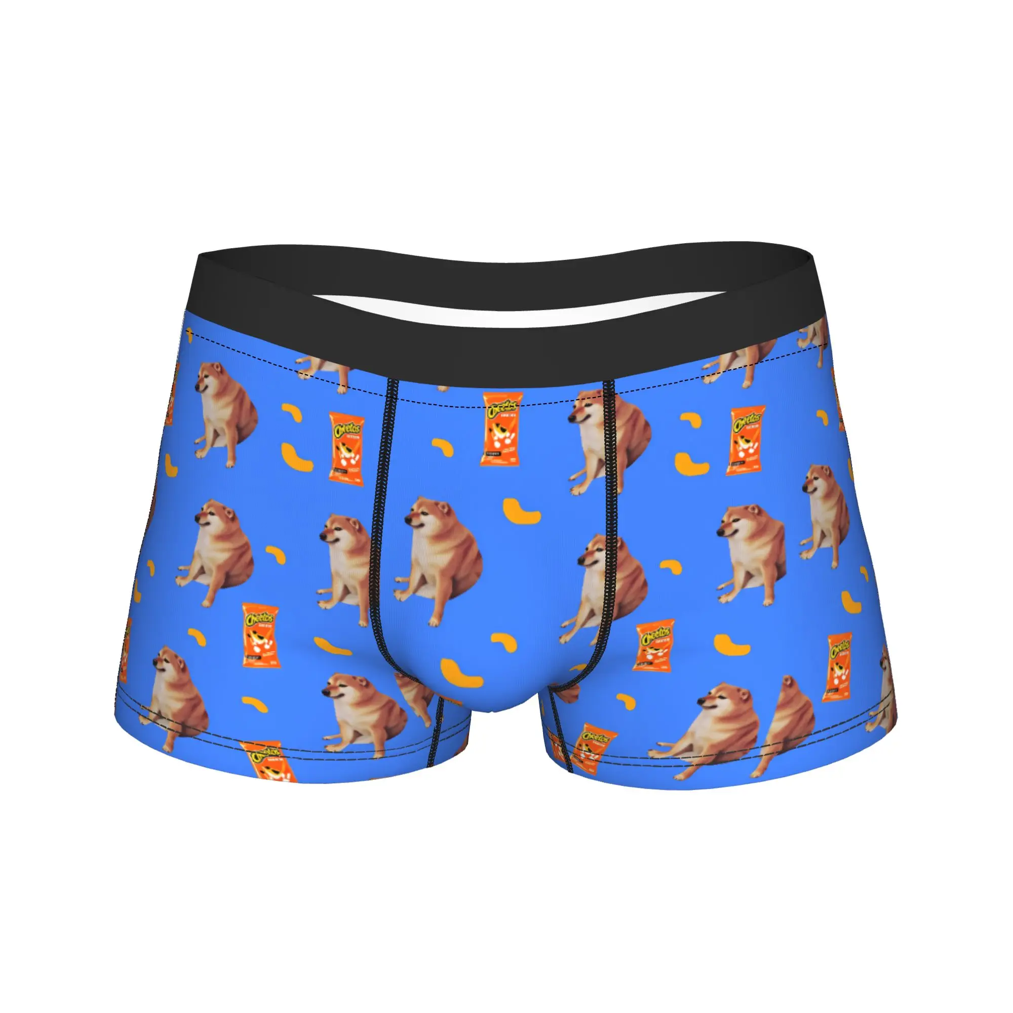 

Cheetos Hot Snack Cartoon Chester Underwear Man Boxer Brief Sexy Soft Trunk Trenky Printing Plus Size Underpants