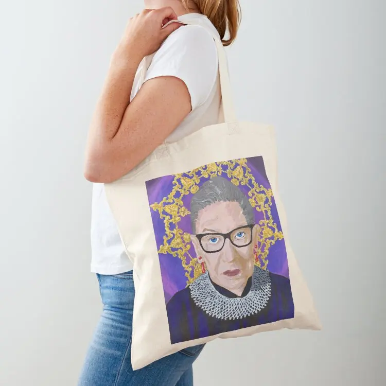 Ruth Bader Ginsberg by Peter Nunn Tote Bag female bag shopping bag logo Shopper shopping bags foldable