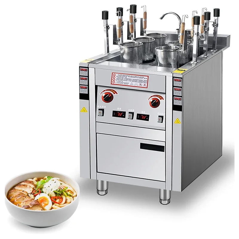 Automatic Lift Up Boiler Noodle Cooker Restaurant Commercial Pasta Cooker 3 Lifts Cooking Machine