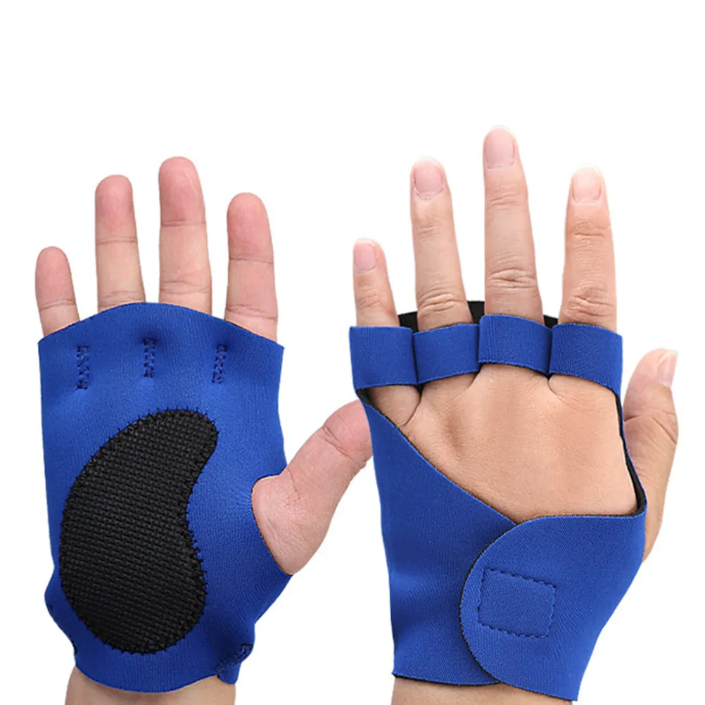 

1Pair Anti-Slip Gym Gloves Half-Finger Palm Protection Weightlifting Cycling Outdoor Sports Training Gloves Fitness Supplies