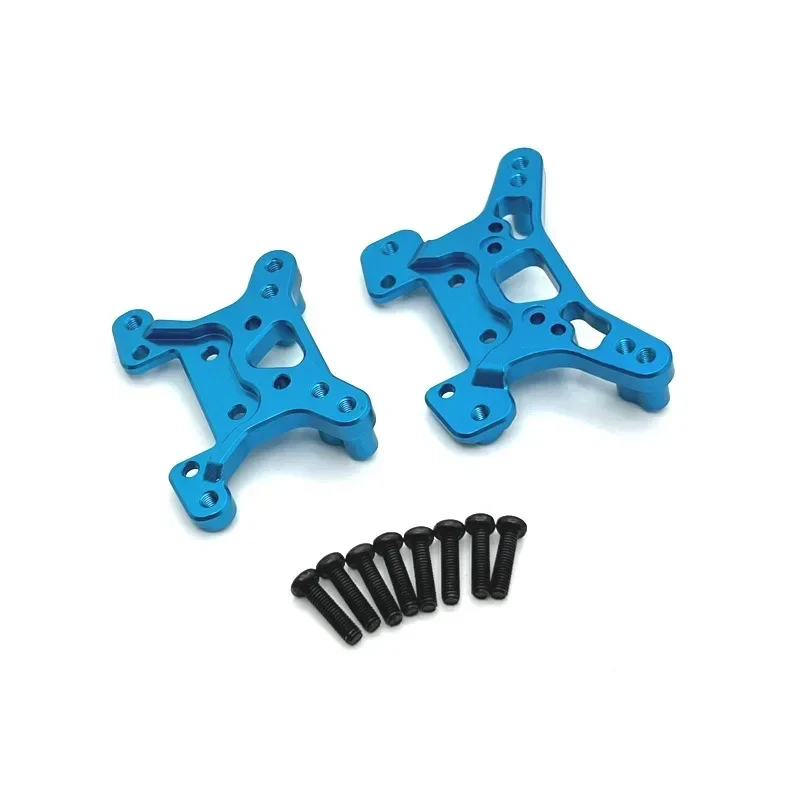 Wltoys 144001 144010 144016 144018 124017 124019 124007 124008 124010 Metal Front Rear Shock Tower Plate RC Car Upgrade Part